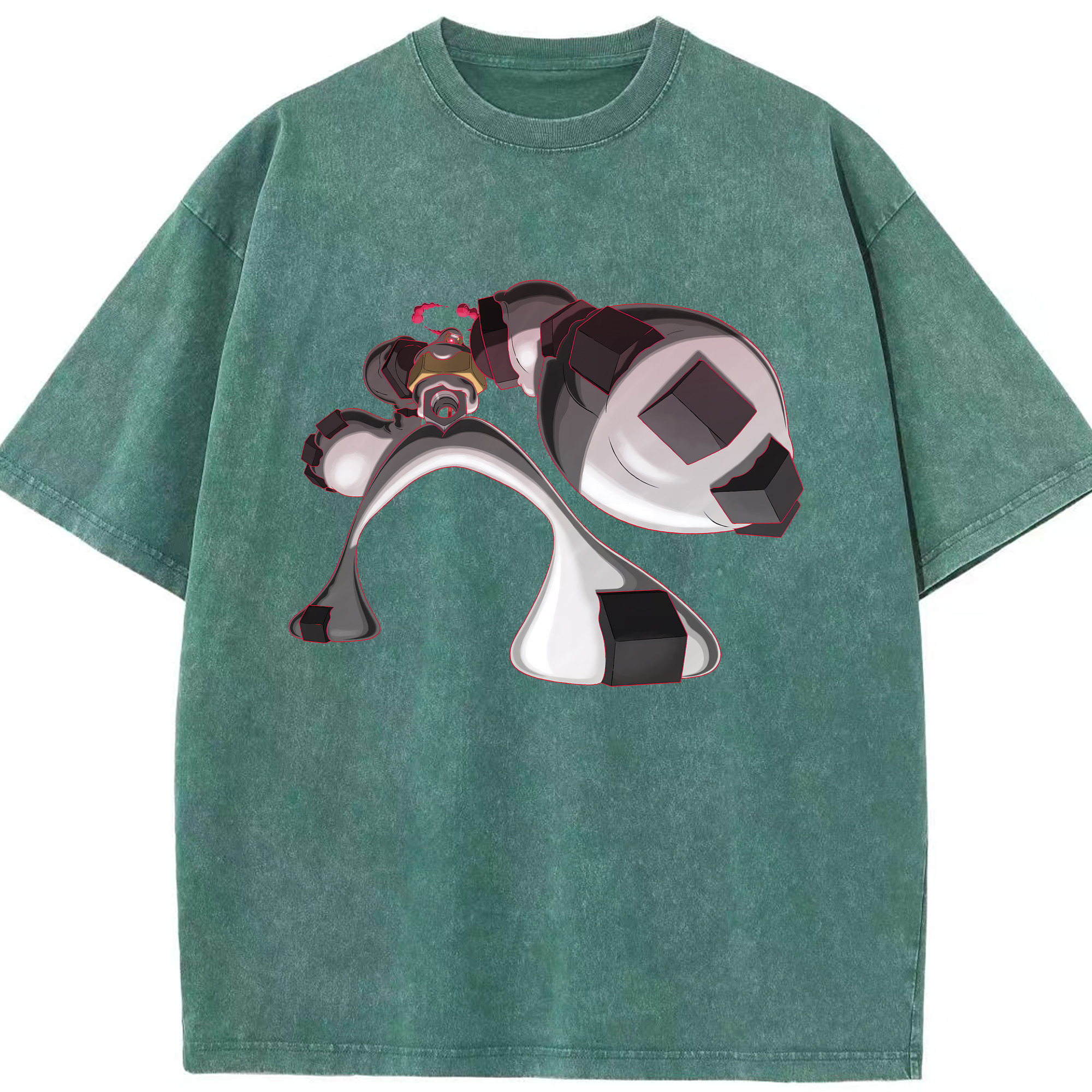（画像用） ポケットモンスター Pokémon 綿100% ヴィンテージ風 半袖Tシャツ（フロントプリント）